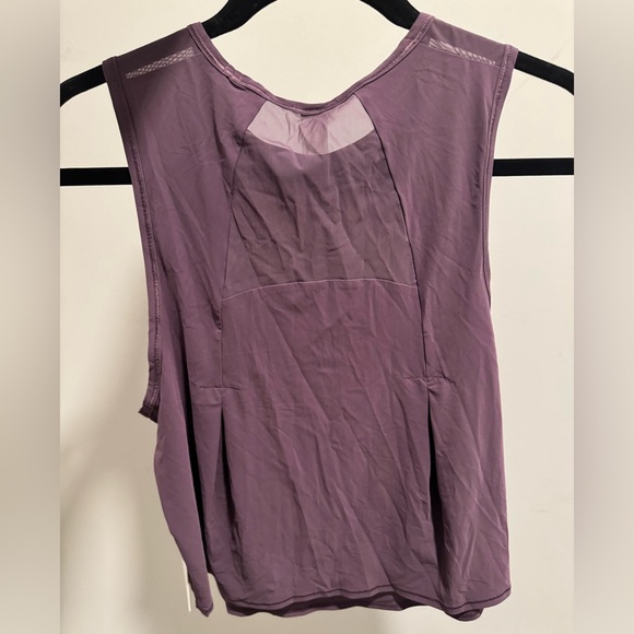 LULULEMON - Sculpt Crop Tank - Grape Thistle - $58 - Size 8 - Picture 4 of 5